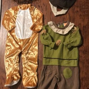 Lion and Scarecrow Costume